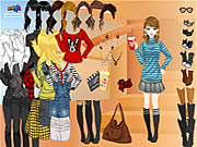 Click to Play Rock Stripes Dressup