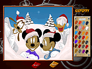 Click to Play Mickey Family Online Coloring