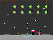 Click to Play Flying Pizza Kitty In Attack Of The Jetpack Lizard