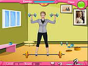 Click to Play Scarlett Johanson Gym Workout