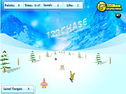 Click to Play Spongebob Squarepants - Snowboard Rider