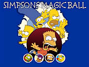 Click to Play Simpsons Magic Ball