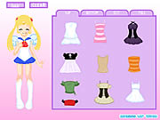 Click to Play Sailor Moon Dress Up