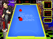 Click to Play Drake and Josh Air Hockey