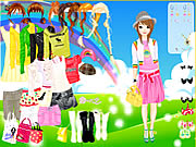 Click to Play Rainbow Style Dress Up