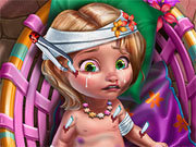 Click to Play Baby Goldie Injured
