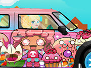 Click to Play Barbie Mini Cooper Car Wash