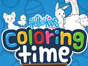 Click to Play Hello Kids Coloring Time