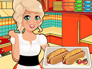 Click to Play Mia Cooking Chili Cheese Hot Dogs