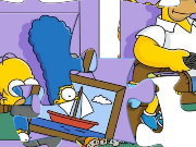 Click to Play The Simpsons Puzzle - 1