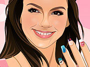 Click to Play Victoria Justice Manicure