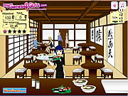 Click to Play Waitress In A Japanese Restaurant